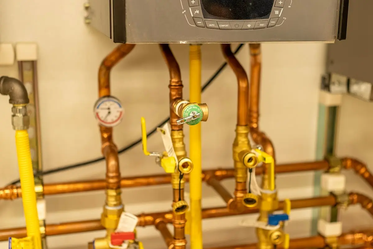 Licensed technician providing Slab Leak Repair for a homeowner in Mendon